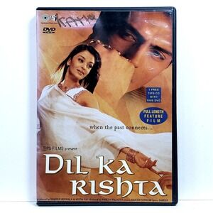Tips‎ Dil Ka Rishta Bollywood DVD Aishwarya Rai Arjun Rampal Hindi Movie GOOD